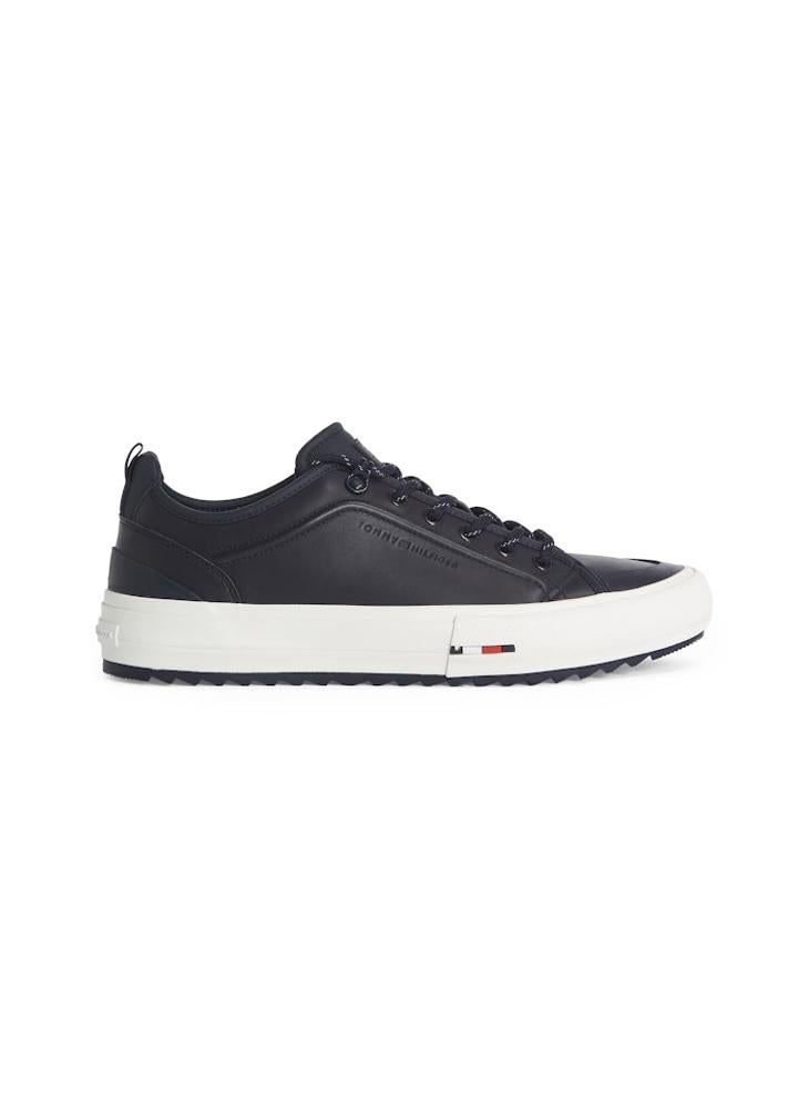 TOMMY HILFIGER - Lace Up Low Top Sneakers - Image 1