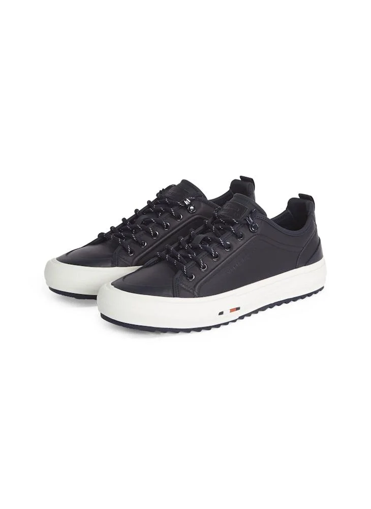 تومي هيلفيغر Lace Up Low Top Sneakers