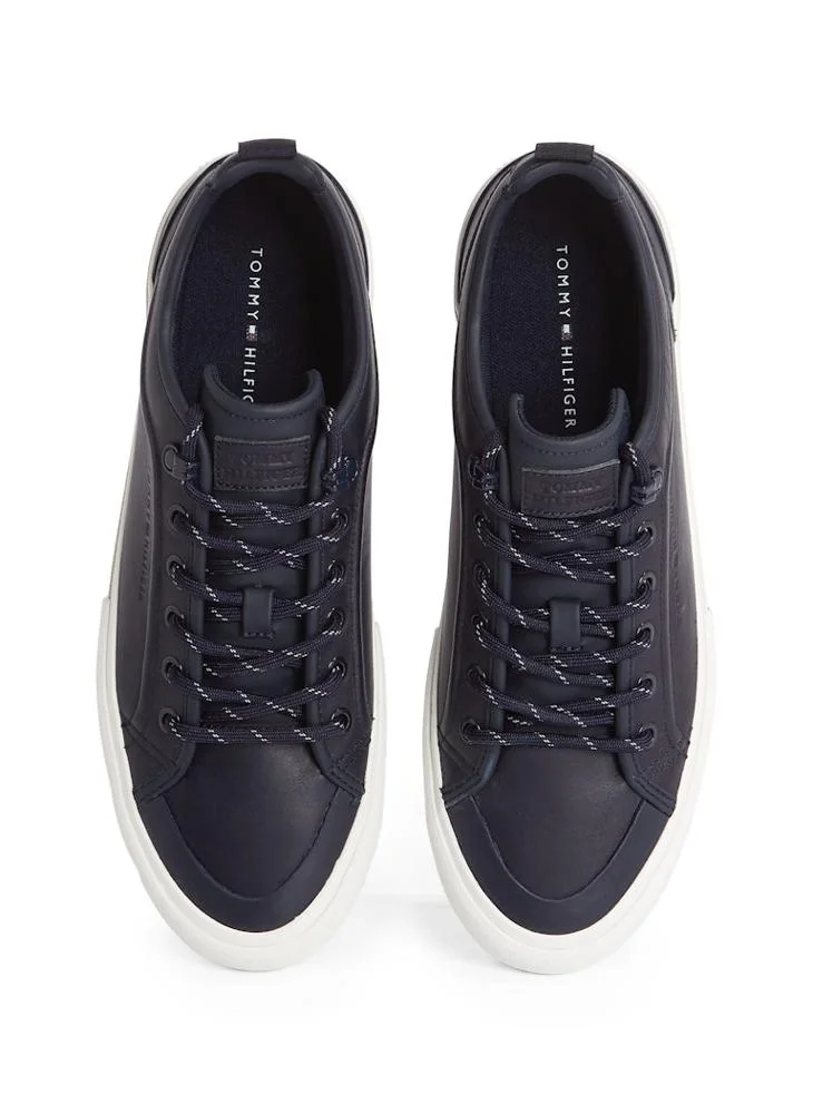 تومي هيلفيغر Lace Up Low Top Sneakers