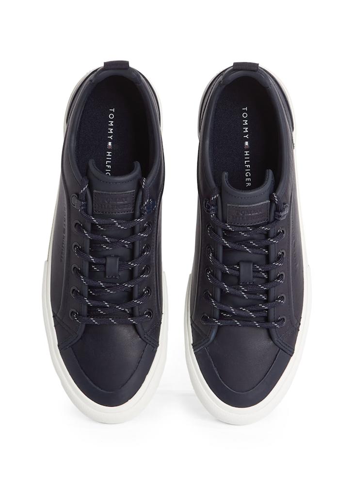 TOMMY HILFIGER - Lace Up Low Top Sneakers - Image 1