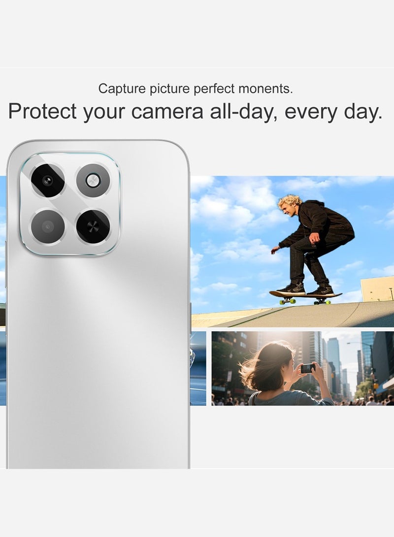 Wtech Honor X6c 4G 2025 Premium Camera Lens Film Protector Shield (MLHICR) - Clear - Image 4