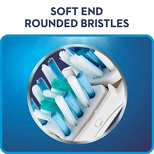 EBIEFLY 4X Spin Sensitive Toothbrush Dual Clean Cross Replacements Attachments Brush Heads Refill Accessories Compatible with Oral B 4732 3733 4734 Rotating Power Toothbrush Heads & Crisscross Bristles - Image 5