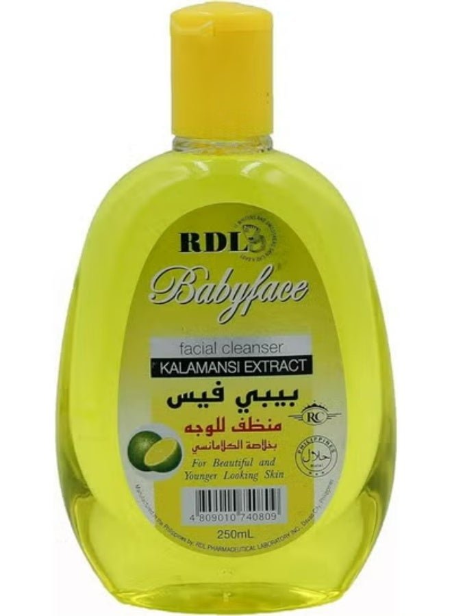 ار دي ال منظف ​​الوجه بيبي فيس كالامانسي، 250 مل