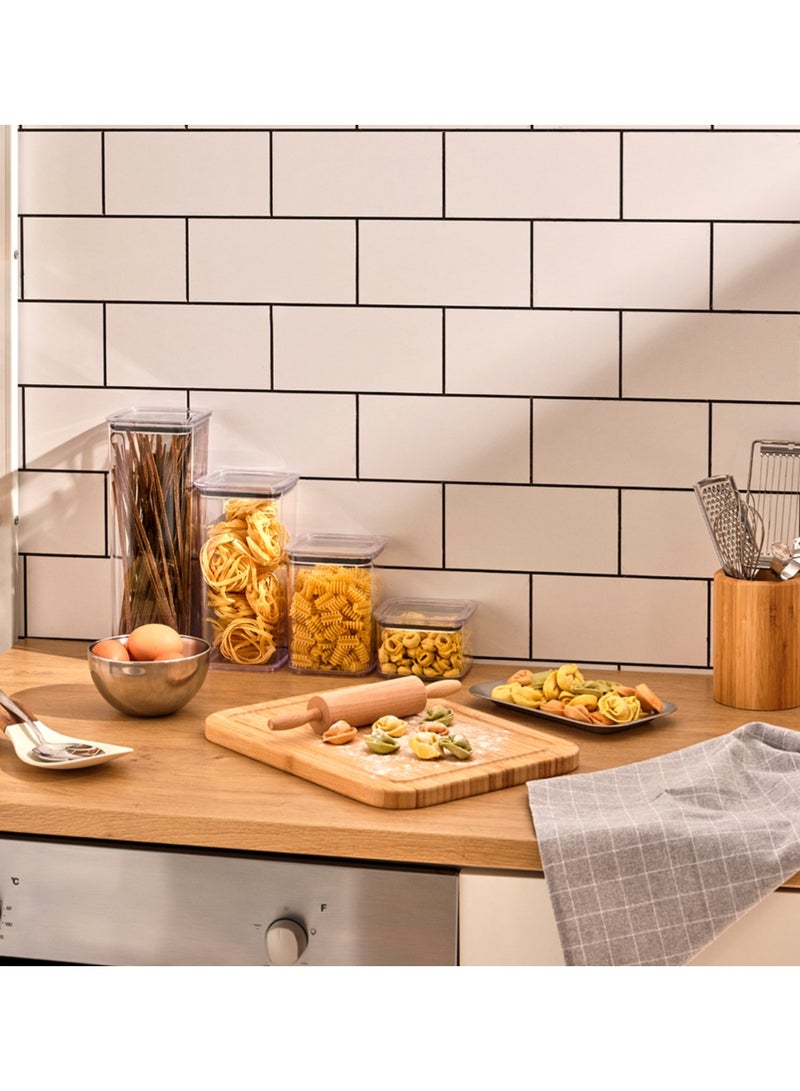 Dunya Plastik 1750 ml Stock Square Food Container - Image 4