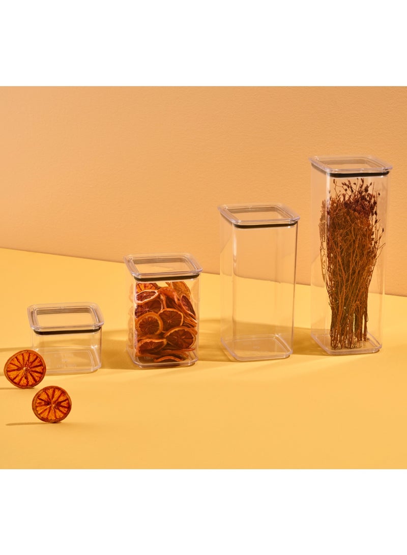 Dunya Plastik 1750 ml Stock Square Food Container - Image 5