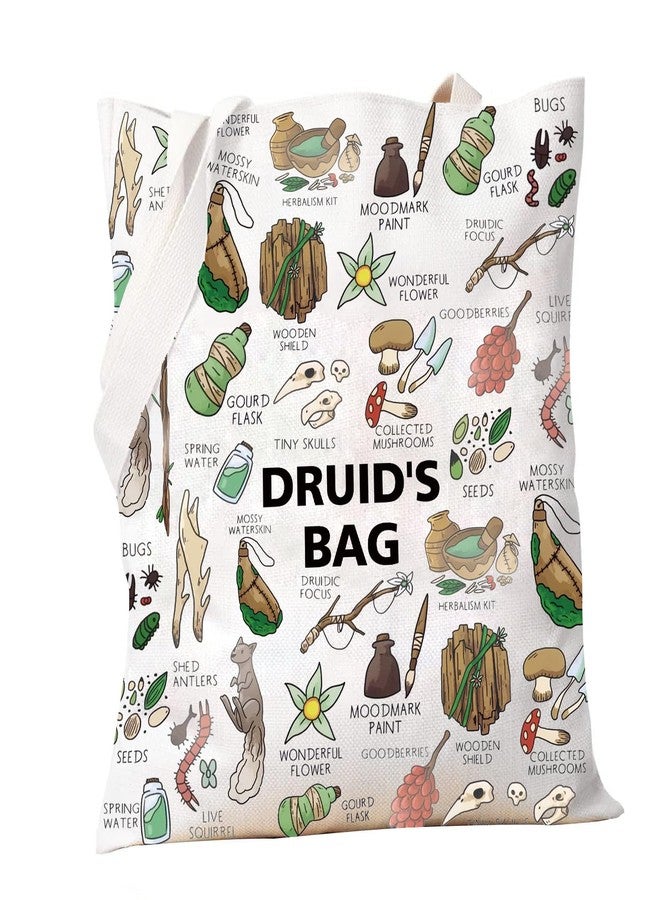 بي اكس تي اي دي واي حقيبة تسوق قابلة لإعادة الاستخدام من PXTIDY Druid's Bag، حقيبة تسوق قابلة لإعادة الاستخدام للسفر، حقيبة تسوق قابلة لإعادة الاستخدام للألعاب - Image 1