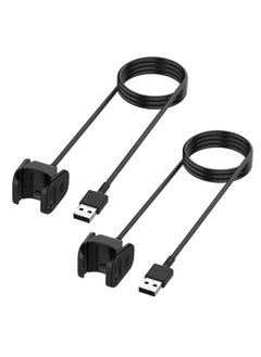 Y&D Charger for Fitbit Charge 4, Replacement USB Charging Cable Cord Dock Adapter 4 Fitness Wristband (2Pack, 1m/3.3ft)  - Image 1