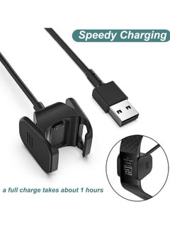 Y&D Charger for Fitbit Charge 4, Replacement USB Charging Cable Cord Dock Adapter 4 Fitness Wristband (2Pack, 1m/3.3ft)  - Image 5