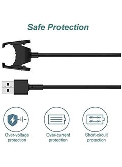 Y&D Charger for Fitbit Charge 4, Replacement USB Charging Cable Cord Dock Adapter 4 Fitness Wristband (2Pack, 1m/3.3ft)  - Image 4