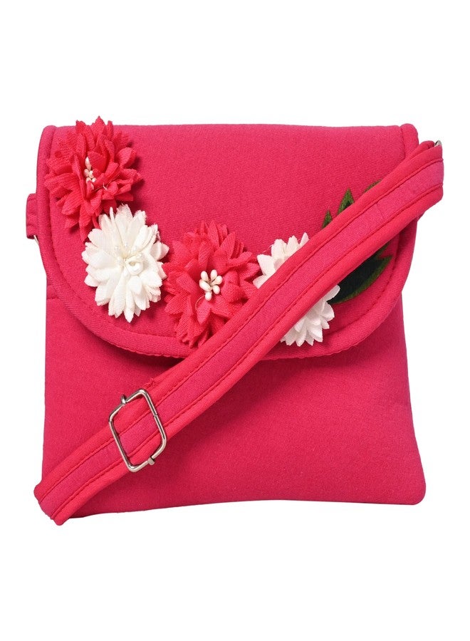 Coco Candy Women's Casual Lightweight Stylish Handbag | Floral Hot Pink Sling Bag for Women - Perfect for Daily Use - Image 1