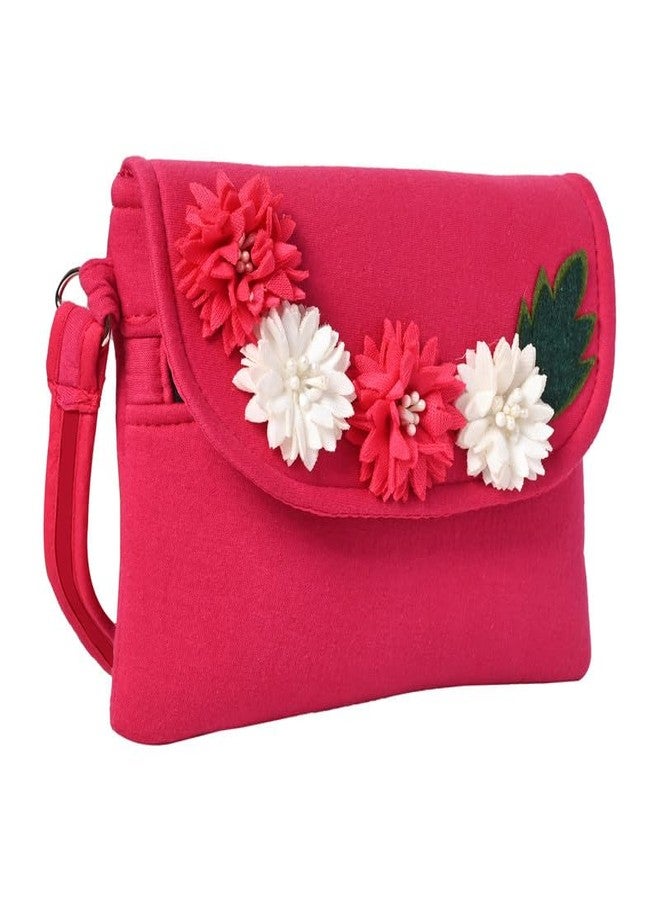 Coco Candy Women's Casual Lightweight Stylish Handbag | Floral Hot Pink Sling Bag for Women - Perfect for Daily Use - Image 2