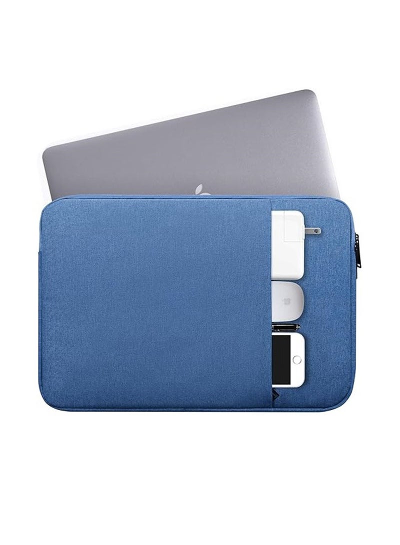 15.6 Inch Laptop Sleeve - Shockproof Laptop Sleeve - Laptop Sleeve - Blue - Image 1