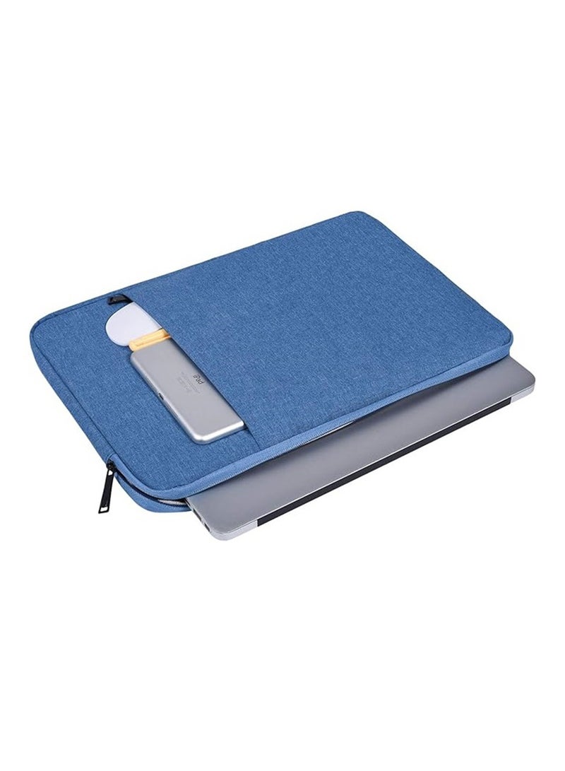 15.6 Inch Laptop Sleeve - Shockproof Laptop Sleeve - Laptop Sleeve - Blue - Image 2