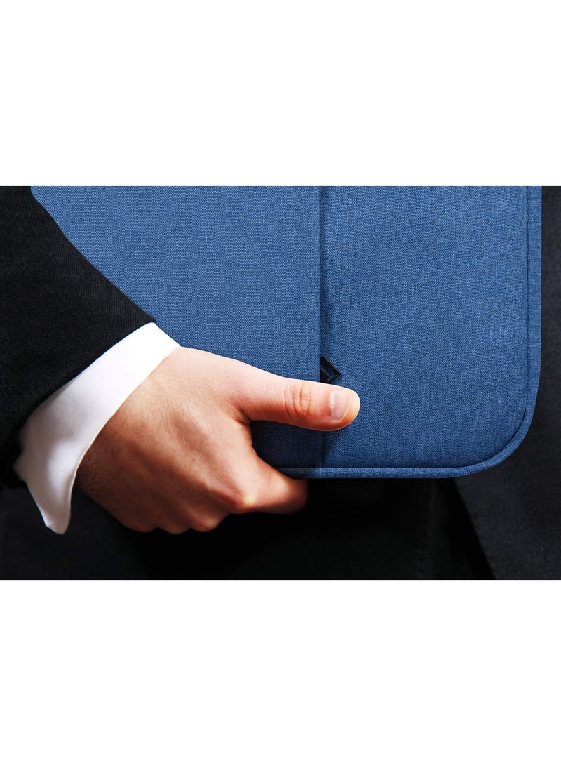 15.6 Inch Laptop Sleeve - Shockproof Laptop Sleeve - Laptop Sleeve - Blue - Image 4
