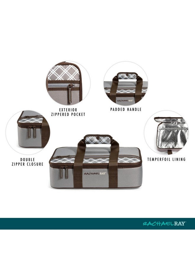 Rachael Ray راشيل راي 5050RR2582 حقيبة لازانيا، 16.5 × 10.5 × 4، ملح البحر - Image 2