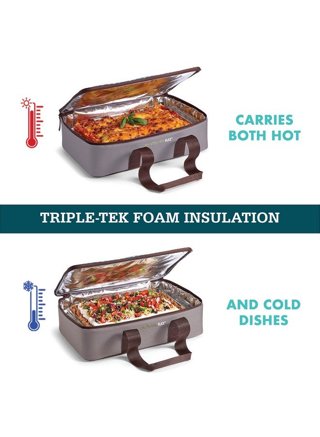 Rachael Ray راشيل راي 5050RR2582 حقيبة لازانيا، 16.5 × 10.5 × 4، ملح البحر - Image 5