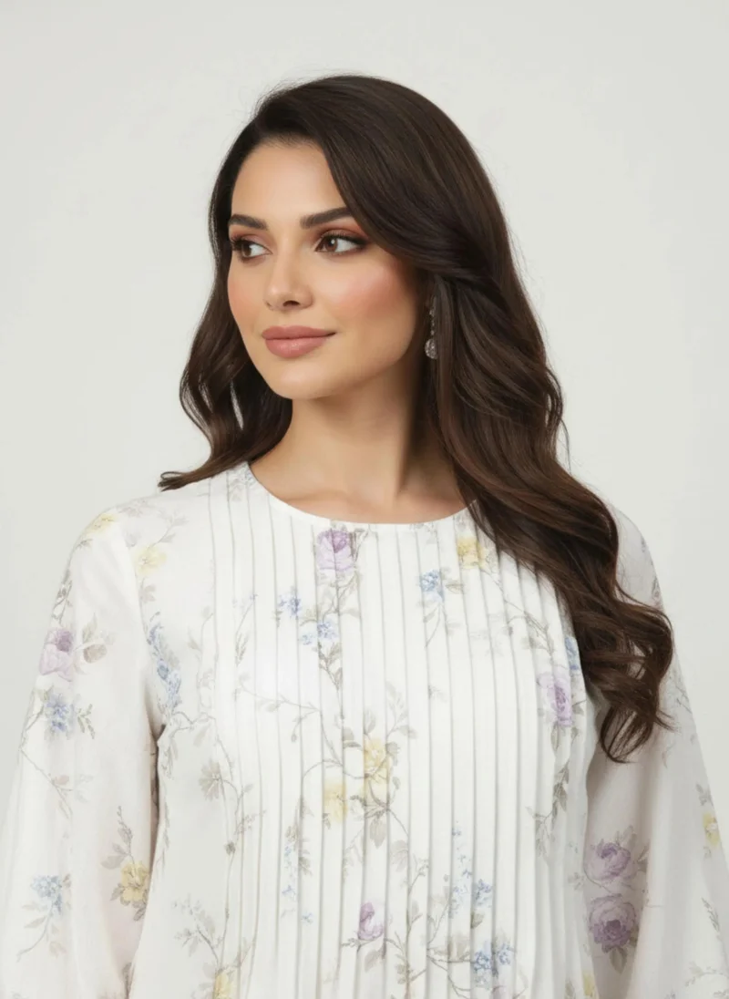 نور Ethereal Bloom Maxi Dress