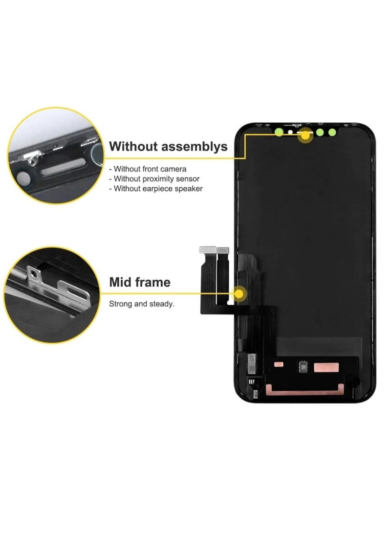 Generic - High Quality Replacement LCD Screen For Apple iPhone XR Black - Image 1