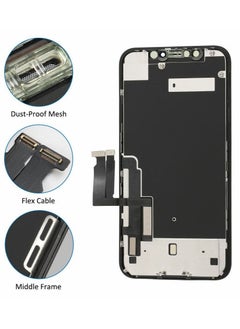 Generic High Quality Replacement LCD Screen For Apple iPhone XR Black  - Image 2