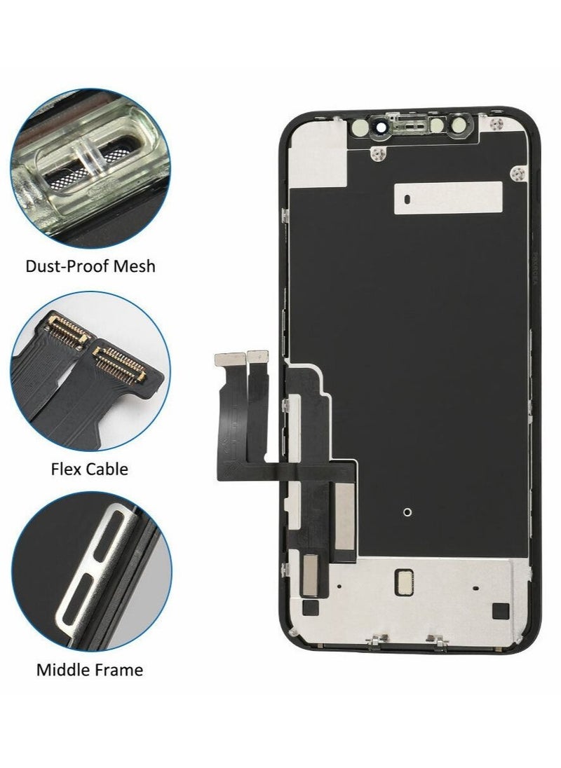 Generic - High Quality Replacement LCD Screen For Apple iPhone XR Black - Image 1