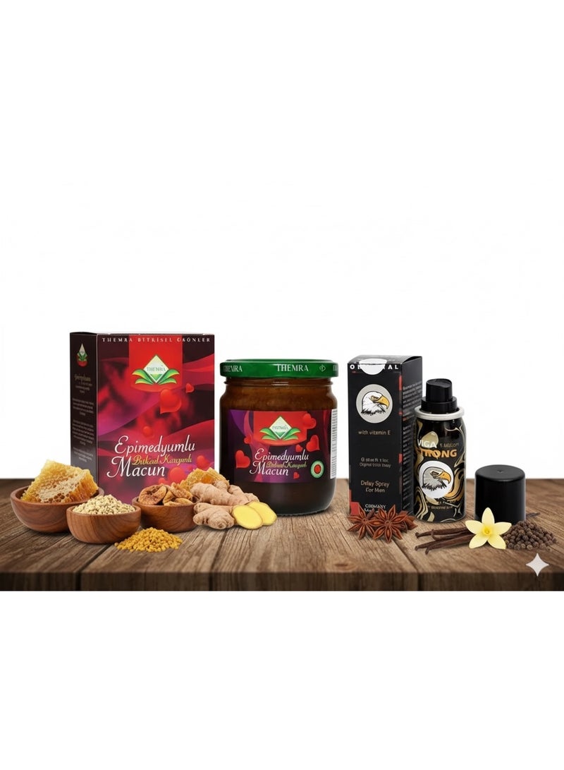 عسل تركي 240 جرام + بخاخ 1 مليون