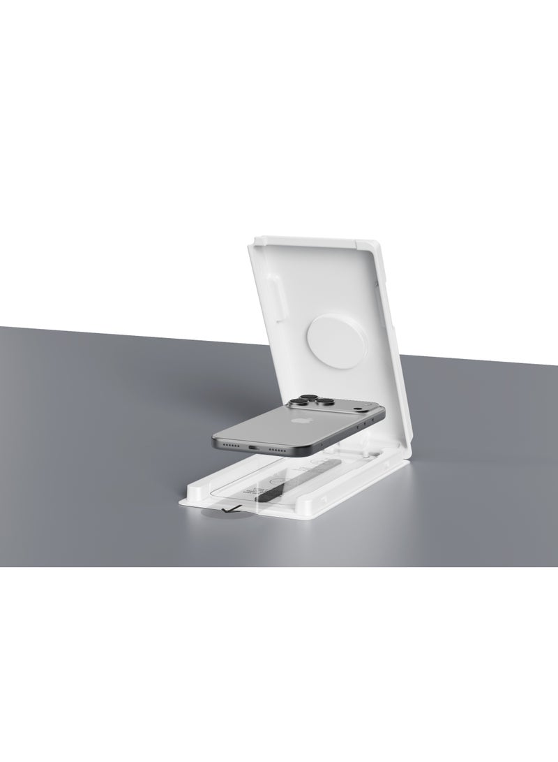devia iPhone 17 Protection Package - 3 in 1 (Clear MagSafe Case + Full Screen Protection Glass + Lens Protection) Magnetic Support Compatible with Wireless Charging and Easy and Quick Installation with the Attached Help Tools - Image 5