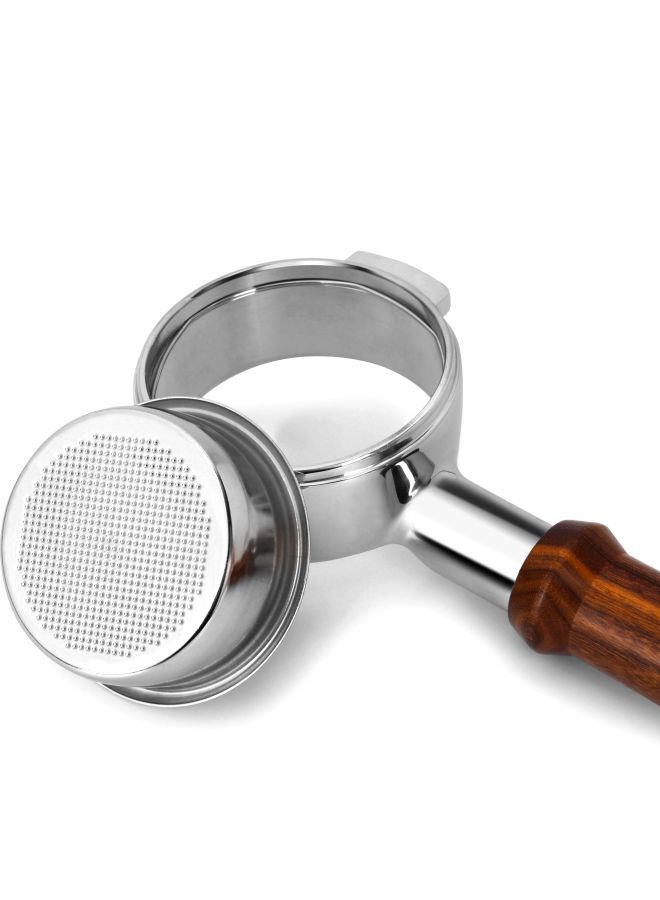 نيبمينينت فلتر قهوة من الستانلس ستيل بني/فضي 58مم - Image 3