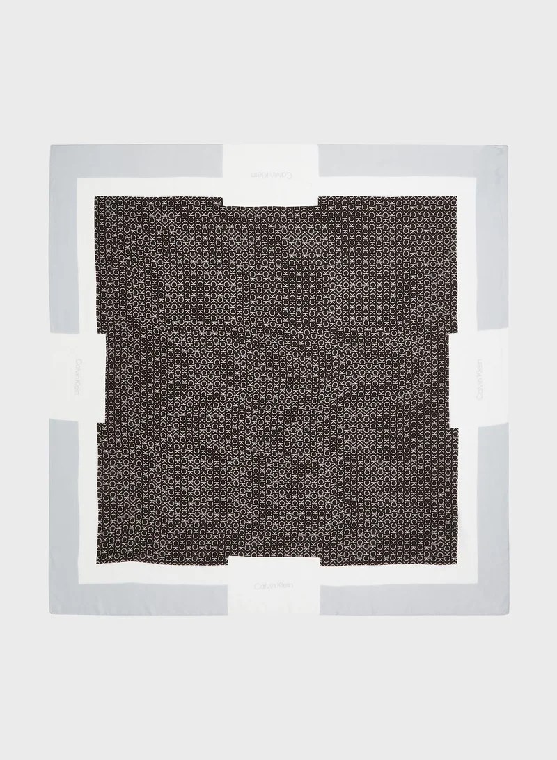 CALVIN KLEIN Geo Minimal Scarf
