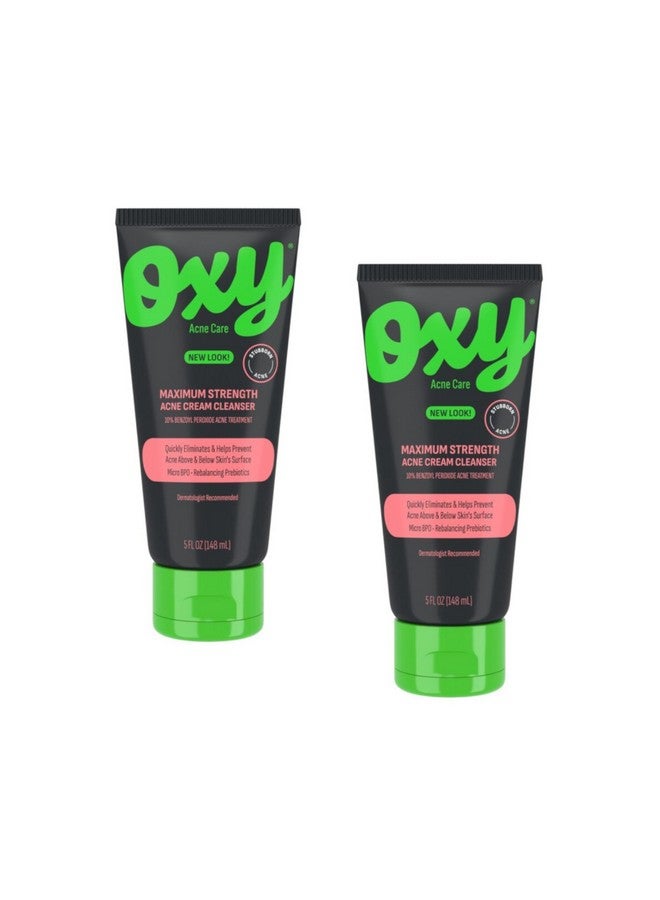 Oxy Acne Medication Maximum Action Advanced Face Wash, Advanced Face Wash 5Oz (Pack Of 2) - Image 1
