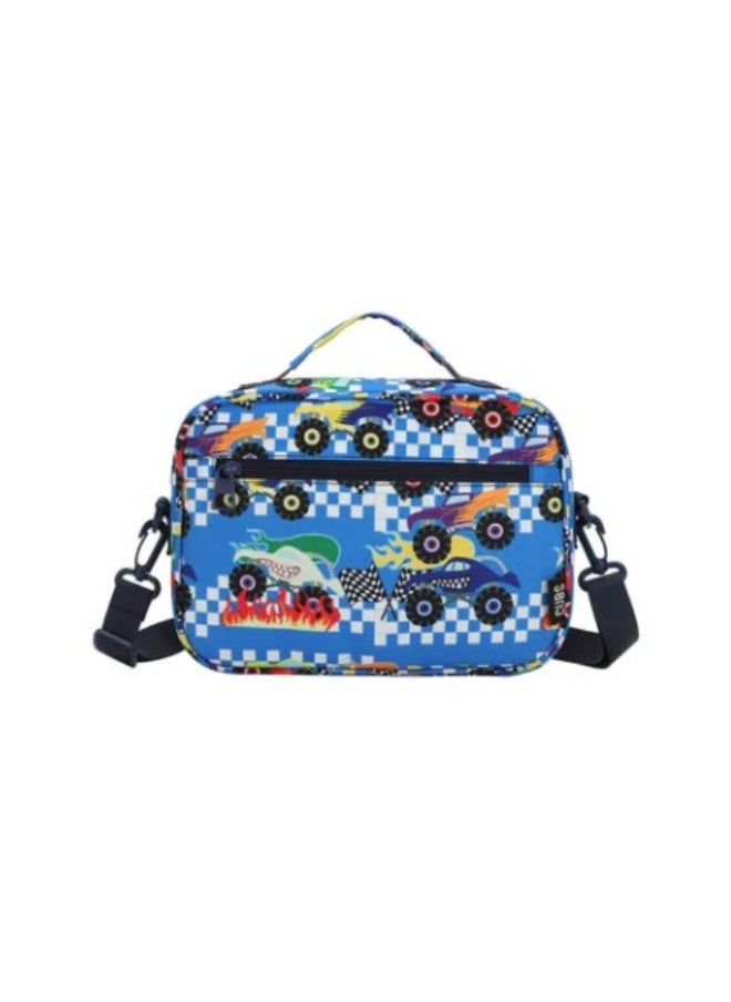 CUBS Monster Truck In Flames Lunch Bag  - Image 2