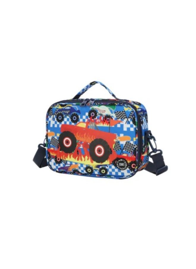 CUBS Monster Truck In Flames Lunch Bag  - Image 3