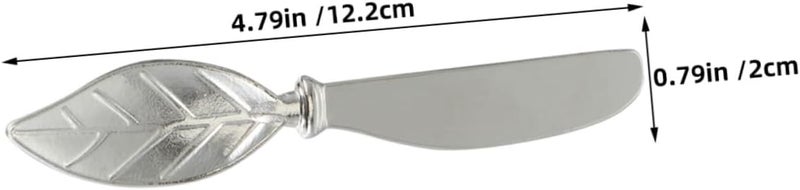 Regional distribution available 4pcs Leaf-handle Butter Spreaders Small Alloy Cheese Knives Cream Cheese Spreader Condiment for Appetizers Wedding Party Set Heavy load resistant Leakproof sealed Worldwide popular practical build Surface safe Various size alternatives All climate suitability Assorted trendy color picks Remote village delivery cover Consistent single item quality Global versatile design Space saving General purpose premium build Repeated use friendly design Carefully selected material Medium weight Sufficient order stock Practical versatile construction Market aligned local stock Moisture wear upgraded quality Global production standard crafted Popular practical build Varied available picks Licensed warehouse stored goods Water rust proof - Image 2
