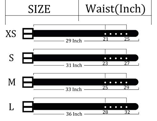 INSIGHTER Belts for Girls 3 Pack Teen Kids Belt Girls Fashion PU Leather Patent Belt Black/Silver/Rainbow A M - Image 3