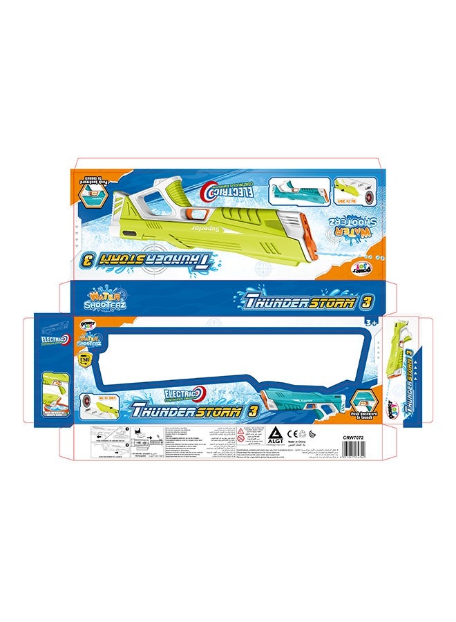 Power Joy Water Shooterz Gun Thunderstorm 3, Assorted (Style & Color May Vary), blaster for kids - Image 5