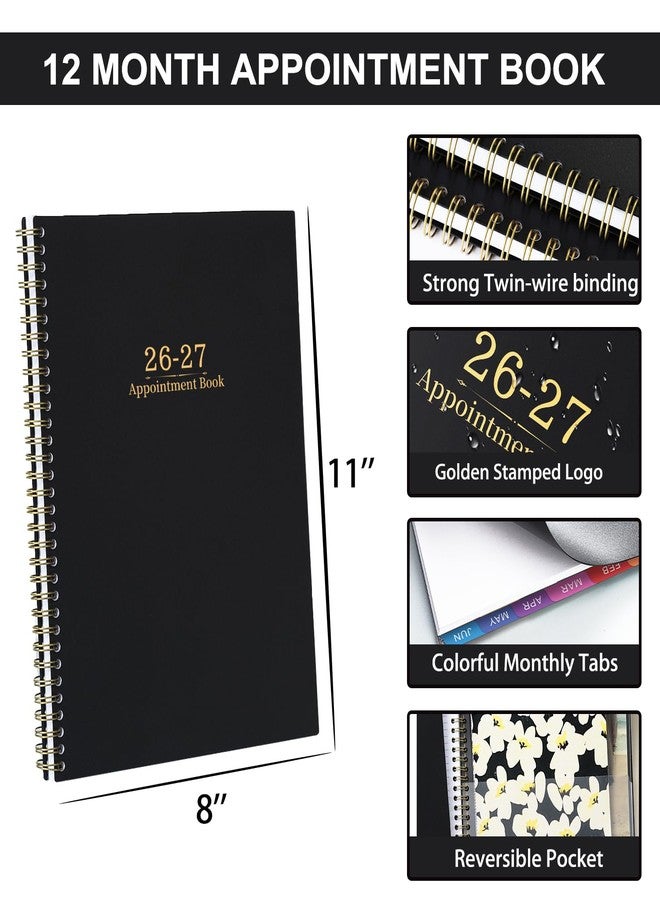 Lortarl 2026-2027 Appointment Book - Daily Planner 2026-2027 from Jul. 2026 - Jun. 2027, 30-Minute Interval, Weekly Appointment Planners with Colorful Tabs, 8.5" x 11" - Image 3