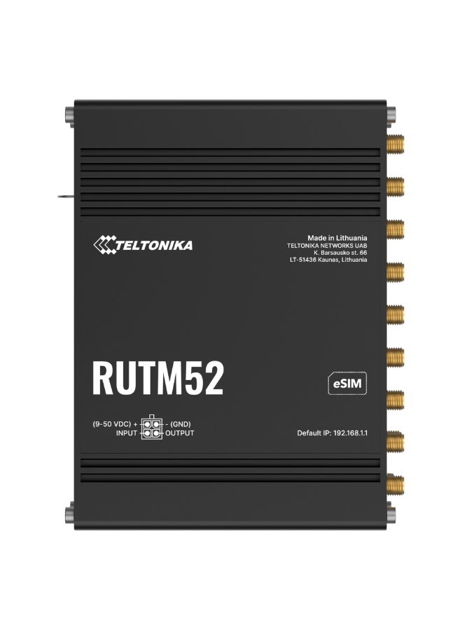 TELTONIKA RUTM52 Dual Active 5G with 2 SIM and 2 eSIM - Image 3