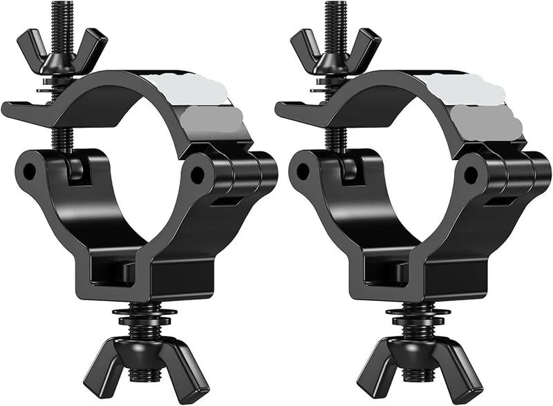 Aluminum Truss Clamp 8pcs Stage Lighting Hanger Hook Bracket for Moving Head Lights - Image 1