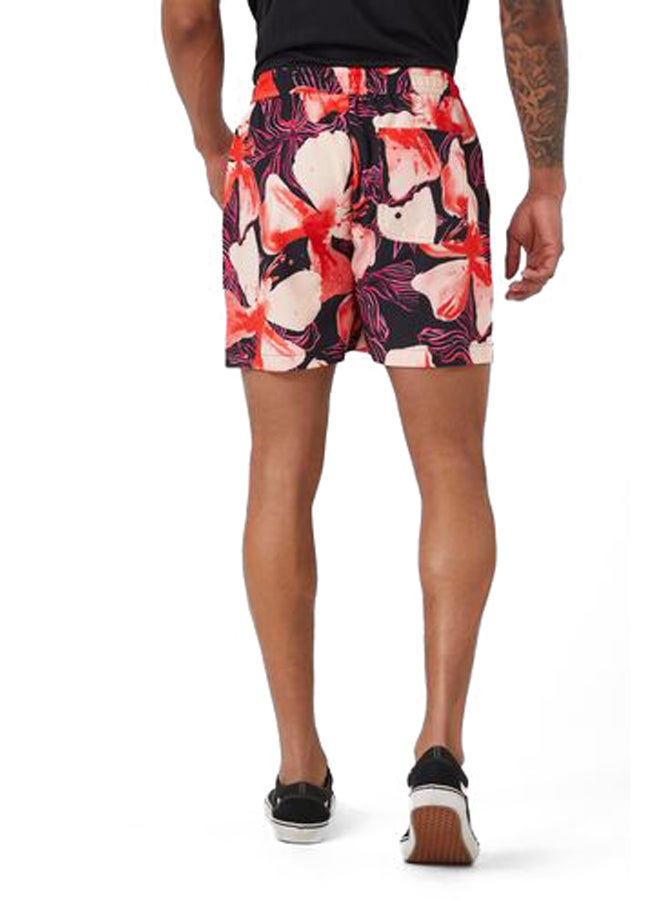 FOREVER 21 Floral Print Swim Trunks - Image 3