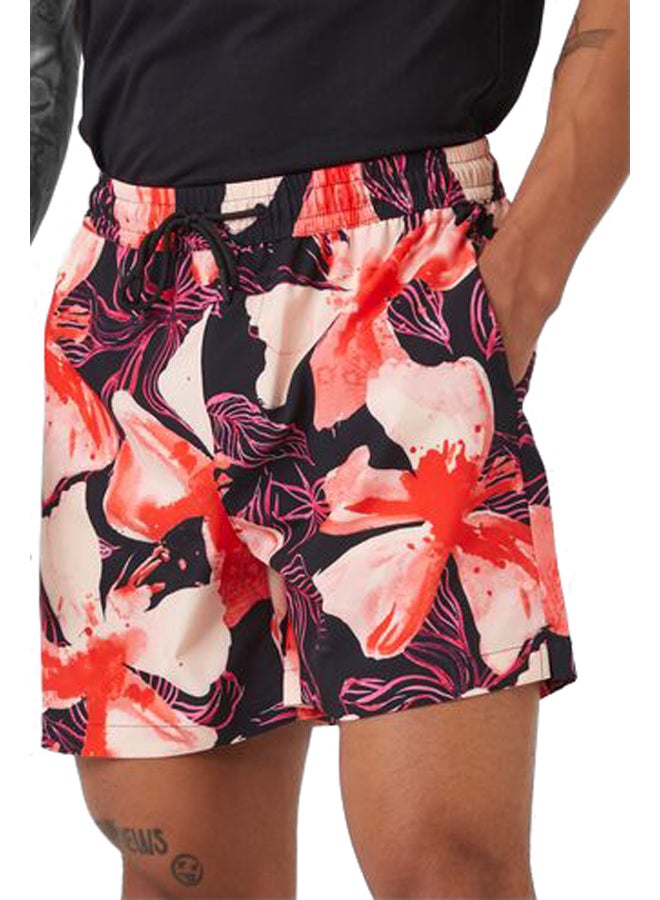 FOREVER 21 Floral Print Swim Trunks - Image 5