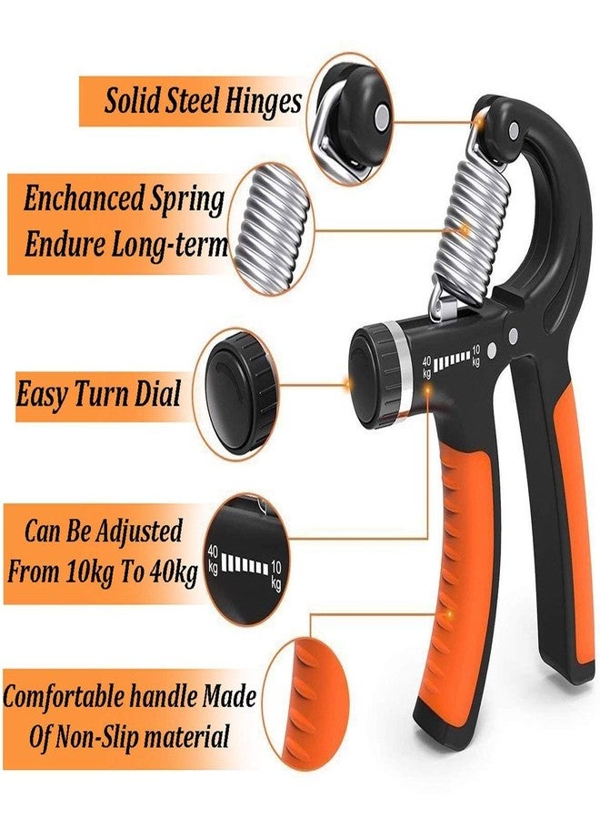 PAXMAX Hand Grip Exerciser Made in India Forearm Strengthener for Strong Wrist, Finger, and Palm Men and Women (10-40 Kg) - Image 5