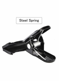 SYOSI Backdrop clips, 6 Pack Spring Clamps Heavy Duty Photography Background Clips with Protective rubber, large backdrop clamps for backdrop stand, Photo Studio,Adjustable Background Stand  - Image 2