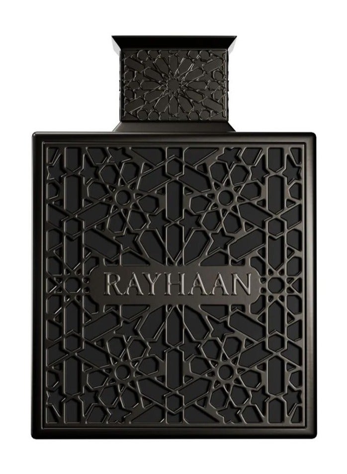 Rayhaan Obsidian For Him Eau De Parfum 100ml Woody Leather Long Lasting Perfume for Men - Image 1