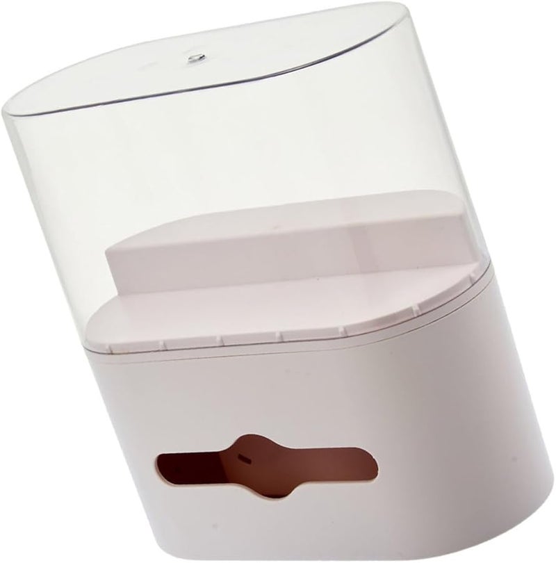 صندوق مناديل أبيض حديث مع تخزين مخزن ومنظم للتحكم عن بعد لديكور غرفة المعيشة - Image 4