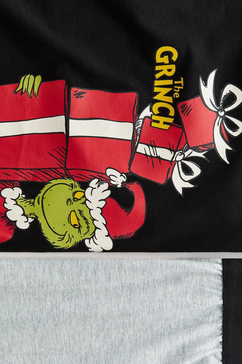 H&M Print-motif cotton pyjamas