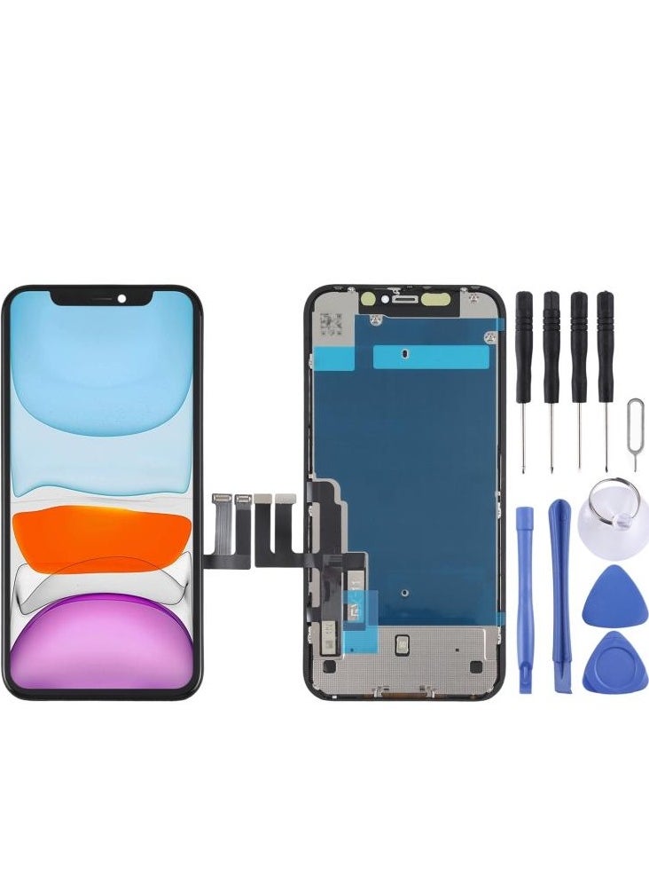 zy - Replacement LCD Screen For Apple iphone 11 High quality Frame Assembly LCD Display and 3D Touch Screen Digitizer - Image 1