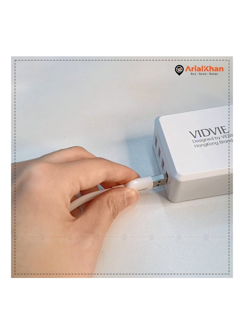 Vidvie - Real Silicone Lightning Data Cable high quality for any IOS device(VIDVIE-CB4025i - Image 1