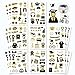 DUJAA 300PCS Graduation Stickers Graduation Cap Stickers Congrats Grad Class of 2024 Stickers for Graduation Envelope Seals Grad Party Decoration Supplies - Image 3