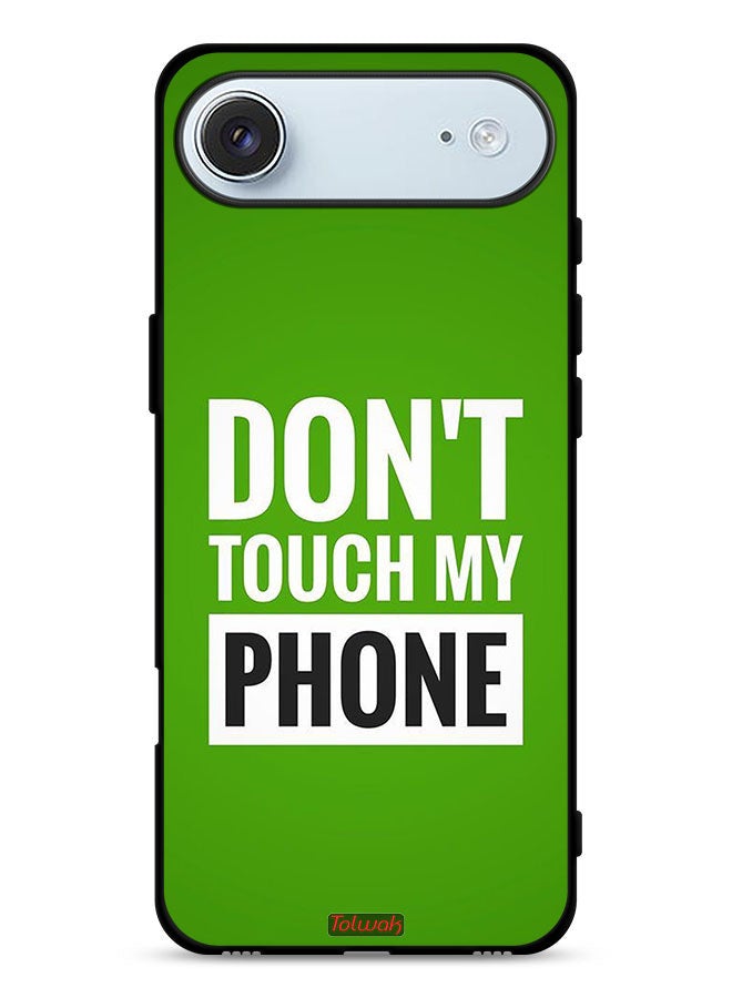 Tolwak Apple iPhone Air Protective Case Cover Do Not Touch My Phone - Image 1