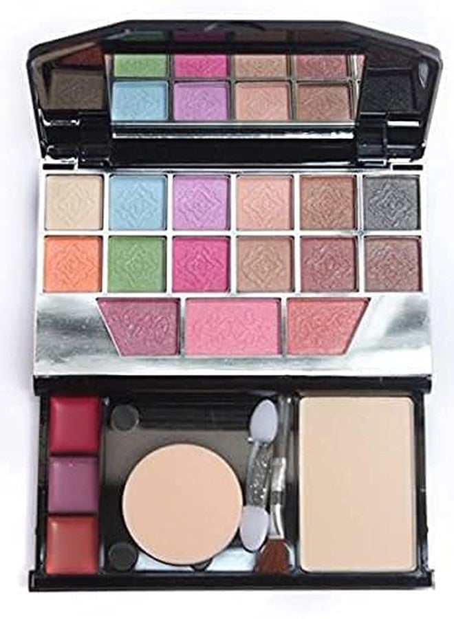 PROTya Fashion 5024 Multicolor Makeup Kit and 4in1 Liquid Matte Minis Lipsticks (Red Edition) with 3 Pcs Beauty Blenders - (Pack of 8) - Image 2