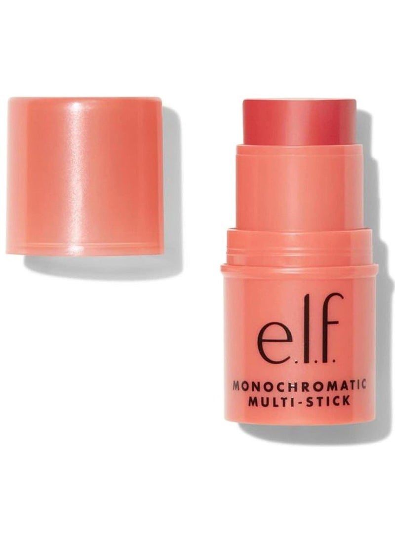 elf Monochromatic Multi Stick Eyes Lips Cheeks, blush, Glimmering Guava 5g - Image 1